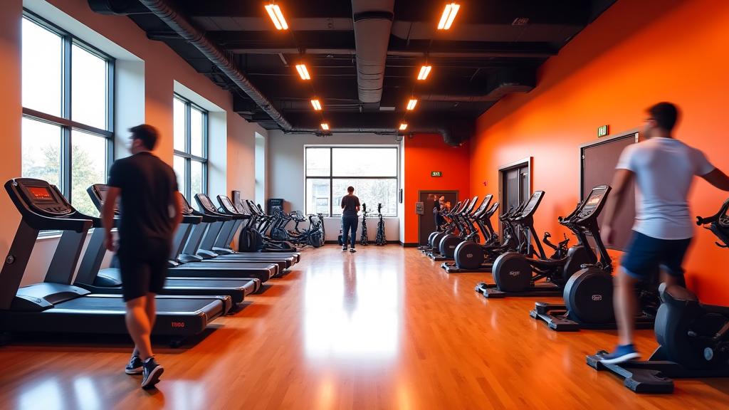 IronThistle Fitness Edinburgh gym interior with modern equipment