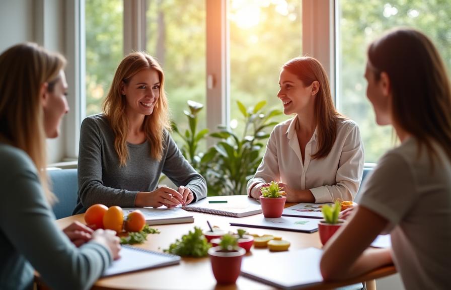 Nutrition workshop and meal planning session